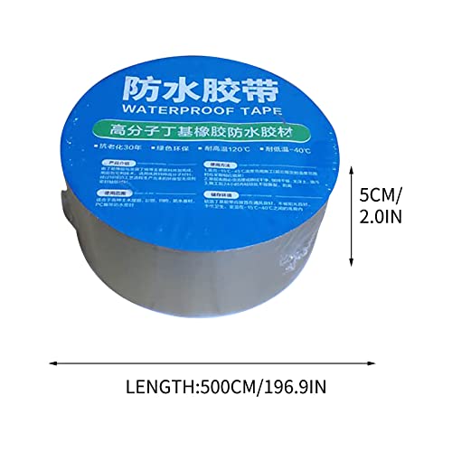 Dyegold Aluminum Foil Butyl Tape Waterproof Roll Material Sealing Self-Adhesive Strip Tape Color Steel Roof Leak Trapping Material #TOP2