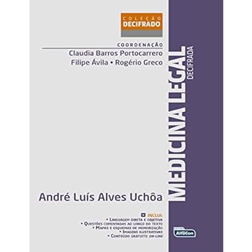 Capa do livro Medicina Legal Decifrada 2ª Edição