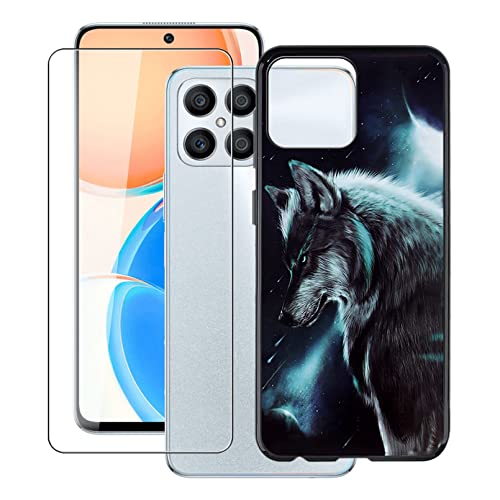 ZXLZKQ Case for Honor X8 (6.7 Inch) + Tempered Glass Screen Protector