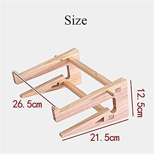 WYDMBH Monitor Stand Riser Hout Universele Laptop Stand, Draagbare Laptop Stand, Multifunctionele Opslag Computer Stand… - Image 7