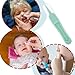 Baby Nose And Ear Cleaner Tool - Nose Cleaning Tweezers | Round-Head Ear Nose Navel Cleaner Clip | Baby Nasal Tweezers | Daily Care Cleaning Tweezers Baby Cleaning Ear