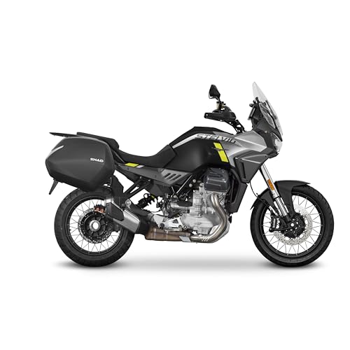 Evita soportes pesados: SHAD 3P System Moto Guzzi Stelvio 1000 4