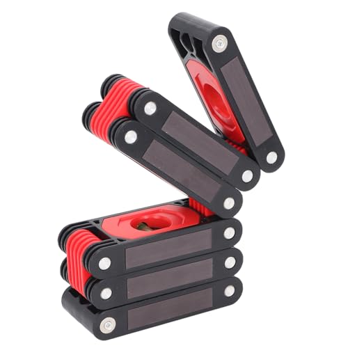 BORDSTRACT 28.3インチ折りたたみ水平器、磁気付き6セグメント精密水平器、大工仕事、配管工事、コーナリング用の測定ツール