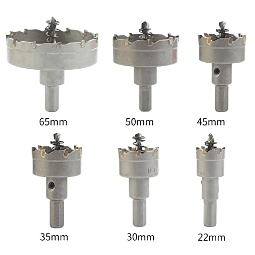 Set de 6 brocas con punta de carburo para metal miniatura 2