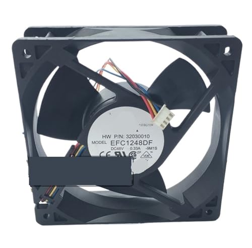 Ventilateur de refroidissement 12cm pour matériel informatique 48V DC 0.33A 4 fils