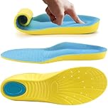 H HOME-MART Soft PU Memory Foam Insole Plantar Fasciitis Arch Support Insoles for Men and Women, Comfortable Breathable Sports Shoe Inserts, Shock Absorption and Relieve Foot Pain