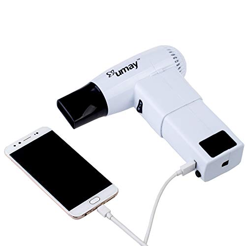 Portable Wireless Charging Hair Dryer Hot Wind And Cold Wind Blower Usb Charging Suitable For Home Travel Outdoor Swimming Painting Pet Hair Tools Cordless Plastic Hair Blower… #TOP9