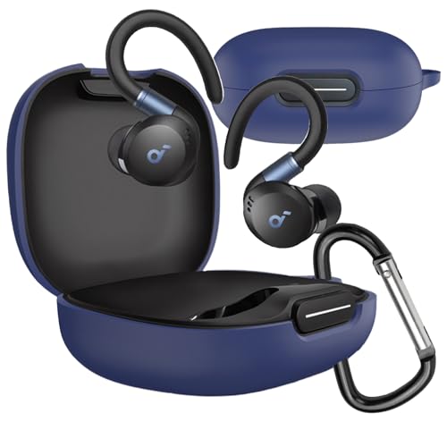 Iniayoh For Anker Soundcore Sport X20 �P�[�X Anker Soundcore Sport X20 ��p �P�[�X �ɂ̓J���r�i����������Ă��蕴���h�~�A�����ɂ��� �_�炩�ȃV���J�Q���A�ϏՌ� �����^ �h���h�o �����h�~