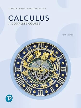 Calculus: A Complete Course 10th Edition Calculus: A Complete Course 10th Edition book cover