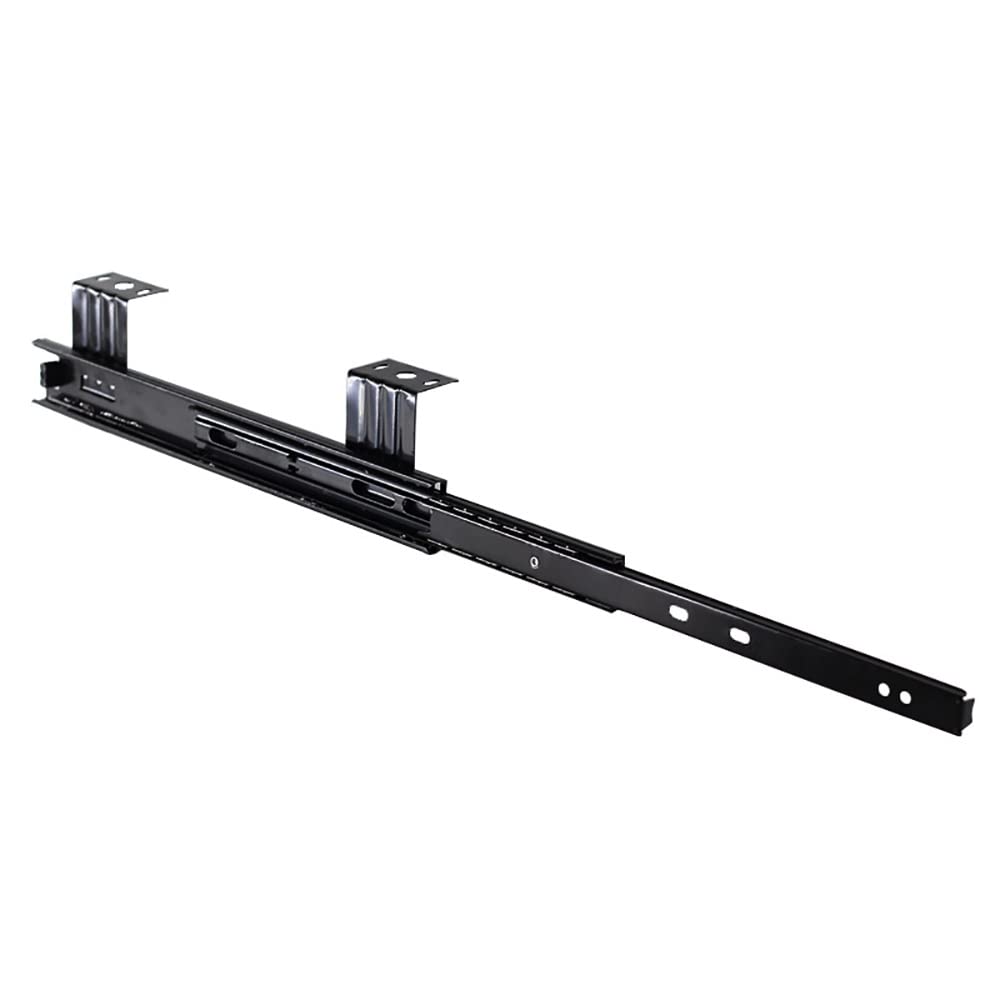 Glissière de tiroir pour clavier coulissante 30,5 cm sous bureau et rail tablette amovible