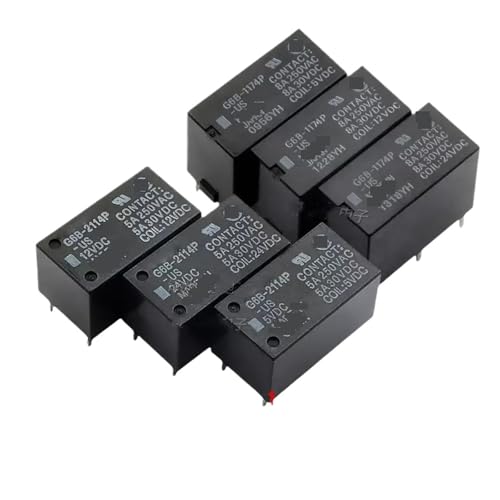 Relais 4 broches 8A 250VAC contre les pannes de commutation de puissance