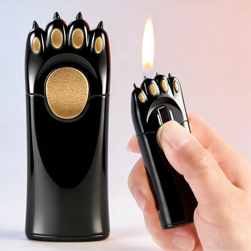 Encendedor de soplete resistente al viento 2 unidades miniatura 1