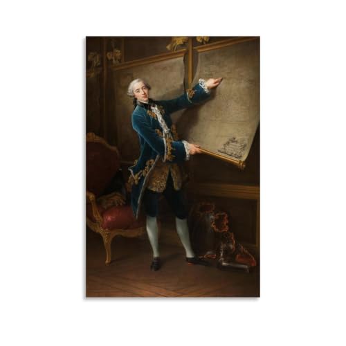 Impresión artística de François-Hubert Drouais para renovar la decoración moderna del hogar