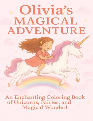 Olivia's Magical Adventure: An Enchanting Coloring Book of Unicorns, Fairies, and Magical Wonder! (Coloring Books for Young and Old)