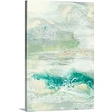 GREATBIGCANVAS Serene Seafoam I Canvas Wall Art Print, Home Decor Artwork, 24'x36'