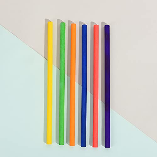 60 Pieces Rhythm Sticks For Kids Bulk, Wood Lummi Sticks Music Classroom Percussion Instruments, 6 Colors #TOP2