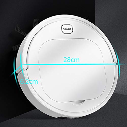 Drumstone [๐๐ ๐๐๐๐ซ๐ฌ ๐๐๐ซ๐ซ๐๐ง๐ญ๐ฒ Robotic Vacuum Cleaner, Smart Vacuum Cleaner Automatic Charging, Compact Size for Home & Office Floor Wiping and... - Image 3