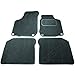 Price comparison product image Carsio Carpet Car Mats For VW Golf MK4 & Beetle 4 Piece Set with 4 Clips Tailored Fit Floor Mat Complete Accessory Black Custom Fitted - All Weather, Anti-Slip Backing & Black Trim