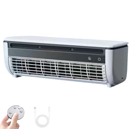 Wireless Charging Air Conditioner, Mobiler Luftkühler, Wand Klimaanlage Ohne AußEngeräT, Tragbare leise energieeffizienter Lüfter, 3...