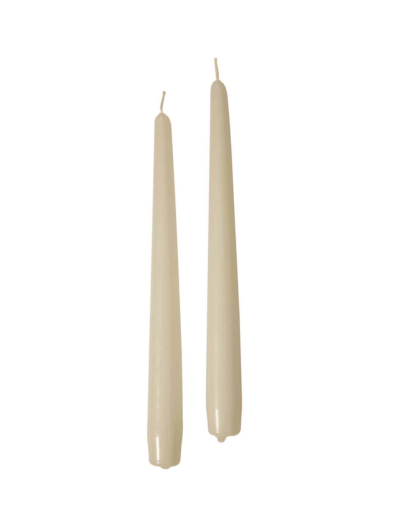 12 Bougies Coniques Citrouille - 30cm Hauteur - Pour Restaurant, Décoration