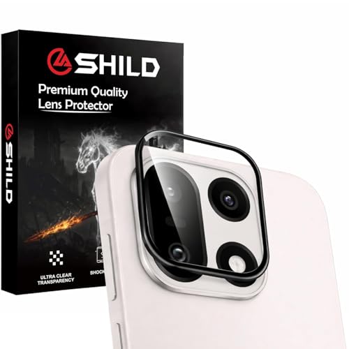 Image of SHILD Compatible with Oneplus 15 Camera Lens Protector - Black(1 Pack) | Premium 9H Tempered Glass, Scratch Resistant, HD Clear Lens, Strong Adhesion & Precise Fit