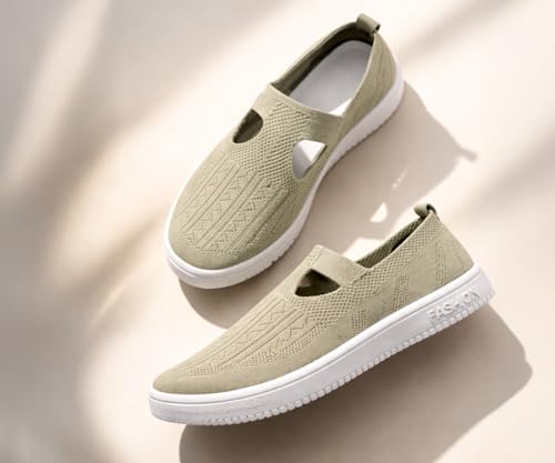 Image of Kraasa Lightweight Ballet Flats Bellies for Women, Walking Flat Shoes for Woman, Elastic Fit and Comfort, Ballerina for Ladies and Girls