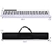 Costzon 88-Key Portable Keyboard Piano, Electric Keyboard Digital Piano w/Full Size Semi Weighted Keys, USB/MIDI Keyboard, Sustain Pedal, Power Supply & Carrying Case for Beginners Adults Kids, White
