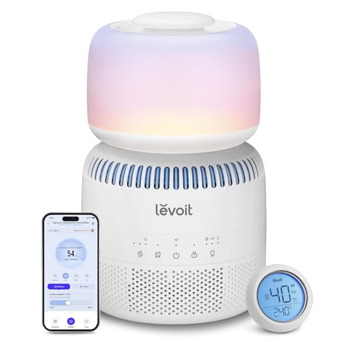 Levoit Smart Verdunstungsluftbefeuchter für Baby, Schlafzimmer, 3,8 L – Ansicht 1