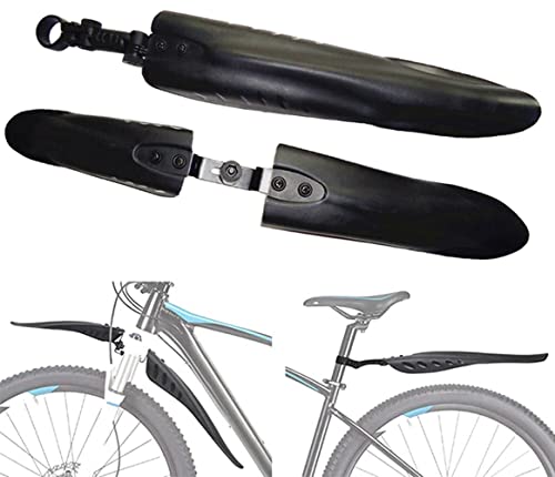 CHUANGOU Parafango Bici，Universali Parafango Bicicletta，per Biciclette Parafango Regolabile per Bici da Corsa.