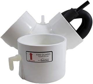 Radon Condensation Bypass Kit (3" Collar + 90 Elbow)