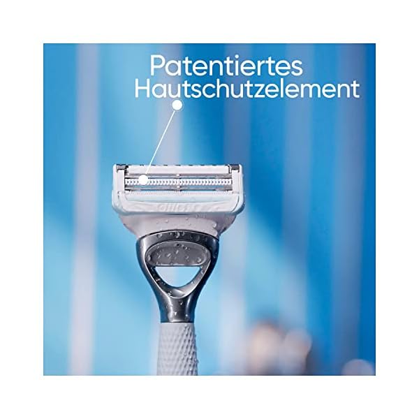 Gillette Venus Satin Care Rasierklingen für den Intimbereich, 6 Ersatzklingen für Intimrasierer Frauen – Bild 3