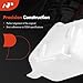 A-Premium Engine Coolant Overflow Recovery Reservoir Tank [W/Cap & Tubing] Compatible with Dodge Ram 2500 2004-2009, Ram 3500 2004-2009 - Only fit [6Cyl 5.9L], Replace# 55056493AB, 55056493AA