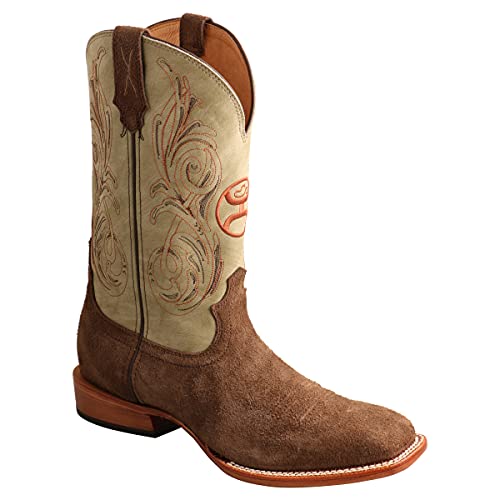 Image of Twisted X Men's Square Toe Leather Western Hooey Boot