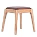 Produktbild Omabeta Antikes Aussehen Abnehmbare Schnalle Bequemer Eichen Make-up Hocker Klavierhocker Home Stühle Ankleideräume Square Moderner Fußhocker für das Schlafzimmer zu Hause