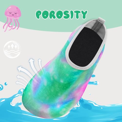 Image of Kids Water Shoes Girls Boys Outdoor Quick Dry Barefoot Aqua Socks for Toddler Sport Beach Swim Surf