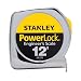 Stanley 33-272 12-by-1/2-Inch Heavy-Duty Powerlock Engineer's Scale Tape Rule with Metal Case