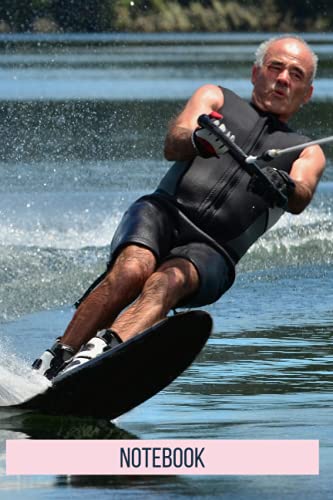 Water ski Notebook: blank lined composition journal | Water ski notebook | 100 pages