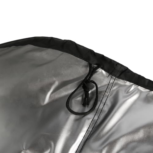 NUZAMAS Billardtisch-Abdeckung, vollständiger Schutz, 2,1 m, wasserdicht, Billardtisch-Abdeckung für Terrassentisch, staubdicht, Snooker-Tisch-Abdeckung, Oxford-Stoff mit Kordelzug, 225 x 116 x 82 cm