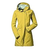 Lieferumfang & Details: Schöffel Parka Malmö1, leichter Regenmantel mit Innentasche aus Netzfutter, Material: VENTURI, Modellnummer: 12629, Model im Foto (178 cm) trägt Größe 38