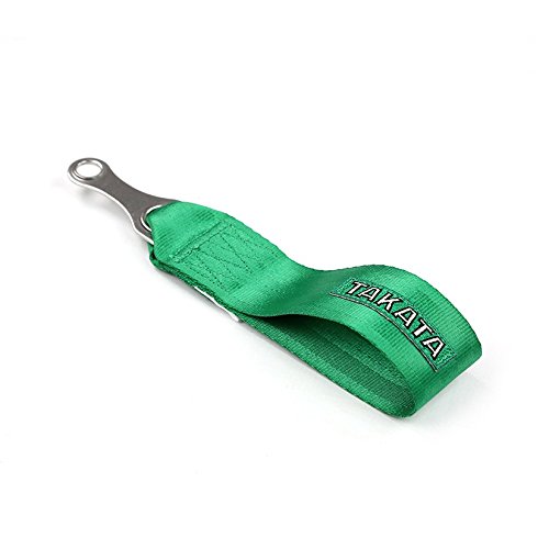 Unvisersal Takata Tow Strap Fit for All Cars-Green