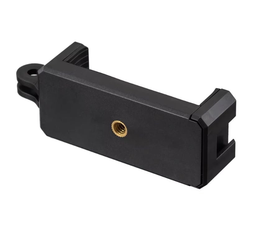 Uchwyt na statyw do telefonu komórkowego z interfejsem kamery sportowej do GoPro Selfie Stick Monopod akcesoria do montażu rowerowego, uchwyt na telefon komórkowy z otworem na śrubę 1/4 cala, uchwyt
