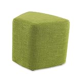 Ailj Tissu Tabouret De Canapé Créatif Tabouret De Salon Tabouret en Bois Massif Changer Le Banc À Chaussures Tabouret De Bar Tabouret Bas (Color : Grass Green)