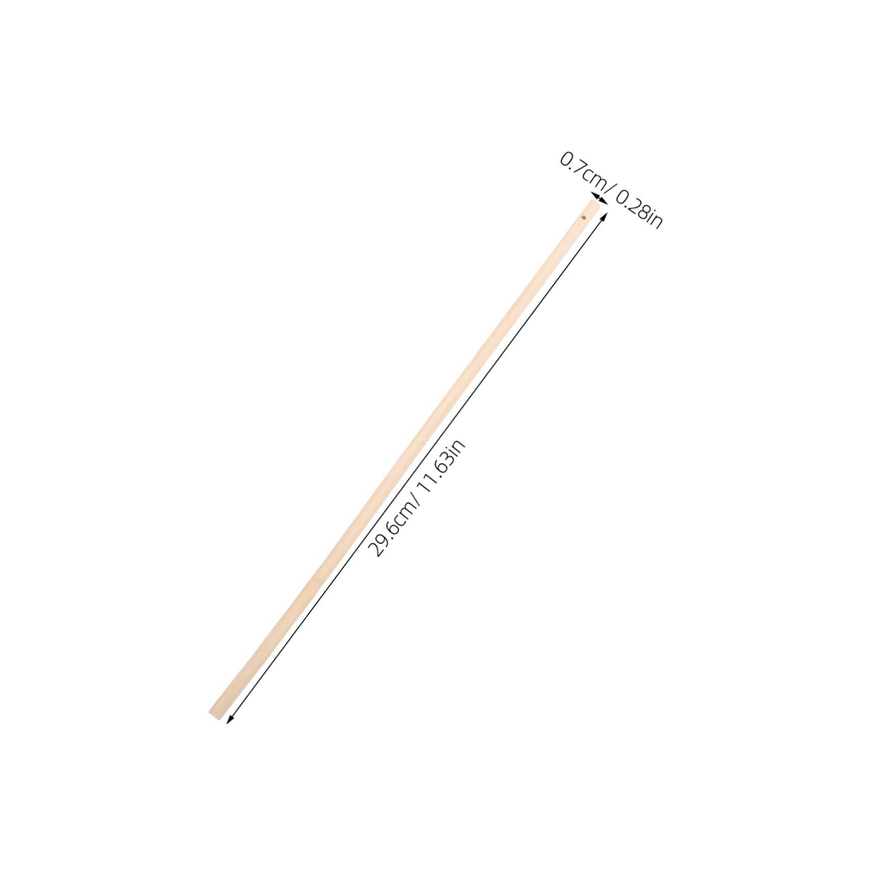 VANZACK 20pcs Wooden Lantern Rods DIY Lantern Handle Sticks for Indoor Outdoor Use Smooth Surface Compact Design for Crafting Festivals