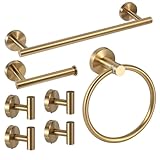 Vasphire Bad Handtuchhalter Wand Satz 7 Stück - 40cm Edelstahl Badezimmer Handtuch Halter...