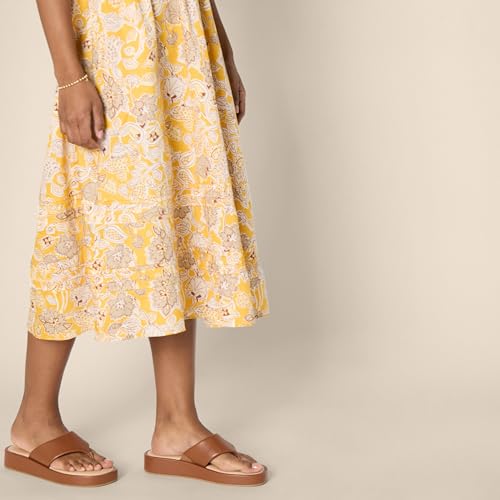 Amazon Essentials Women's Flatform Thong Sandals2