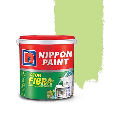 Image of Nippon Paint Atom Fibra 2 in 1 Interior & Exterior Emulsion (Greensheen, 20 L)