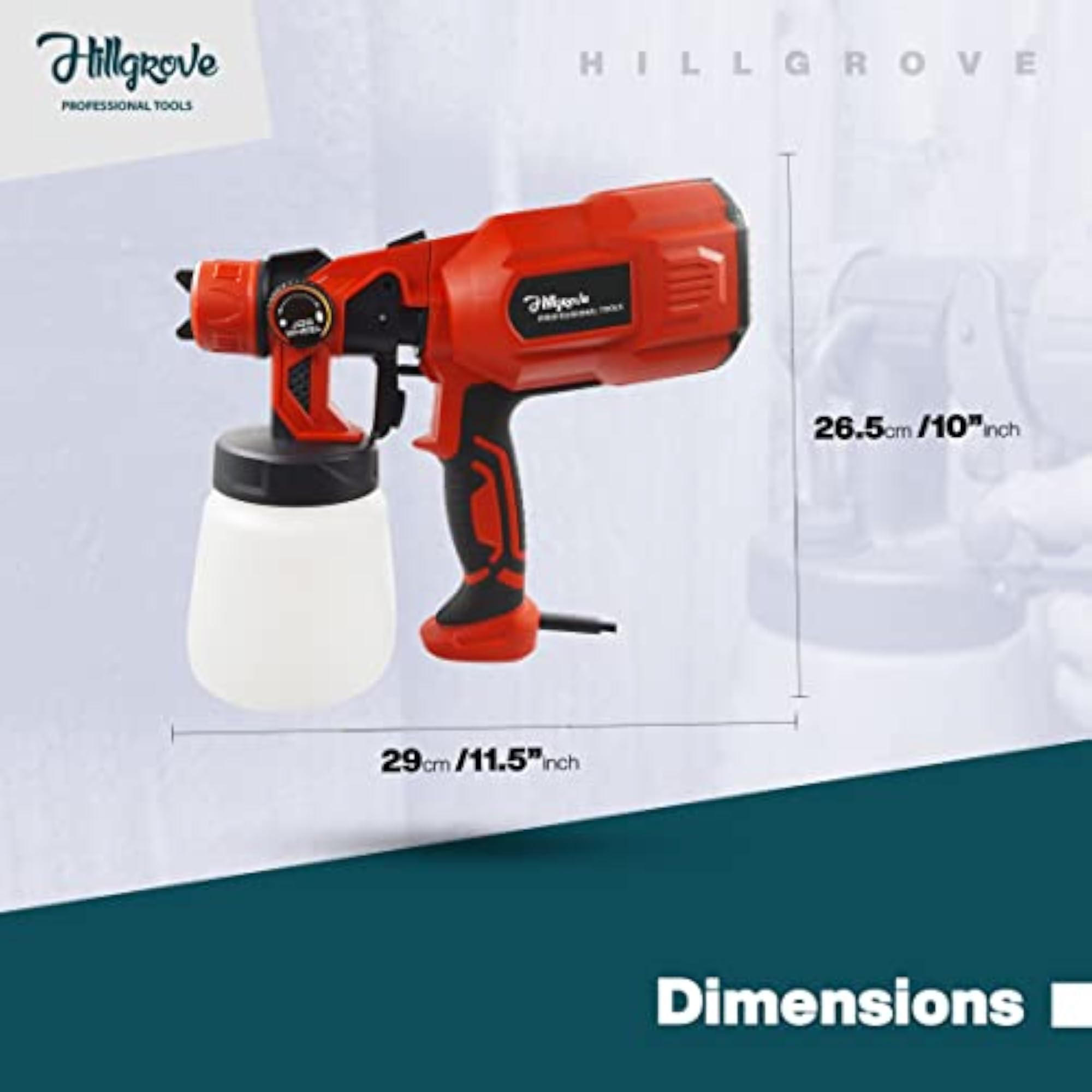 HGCM72M1 Heavy Duty DIY Paint Sprayer Gun