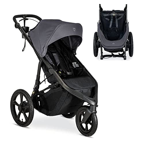 BOB Gear Wayfinder Jogging Stroller with Independent Dual Suspension, Air-Filled