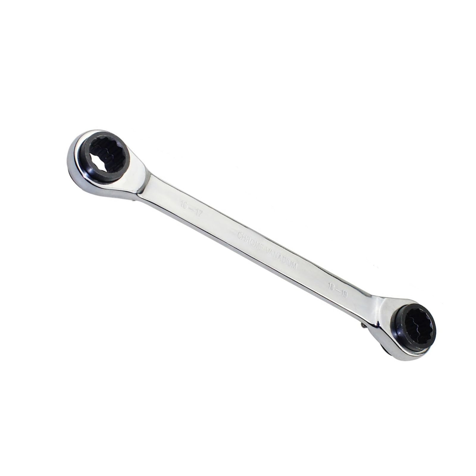 Clé à cliquet 4 en 1 double extrémité inversée 8mm à 11mm pour serrage bidirectionnel rapide