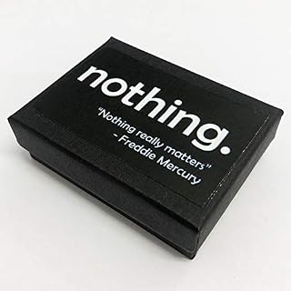 Nothing (Boxed) - Gift For Those Who Say They Don't Want Anything - Novelty Gift Idea - Ideal For Birthday Presents, Wedding Favours, Party Bags, Prank